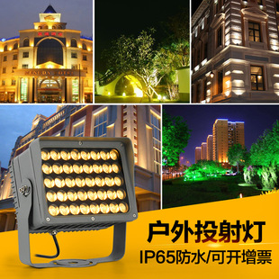 Exterior wall spotlight led outdoor waterproof flood light wall washing light tree light outdoor landscaping landscape projection light W