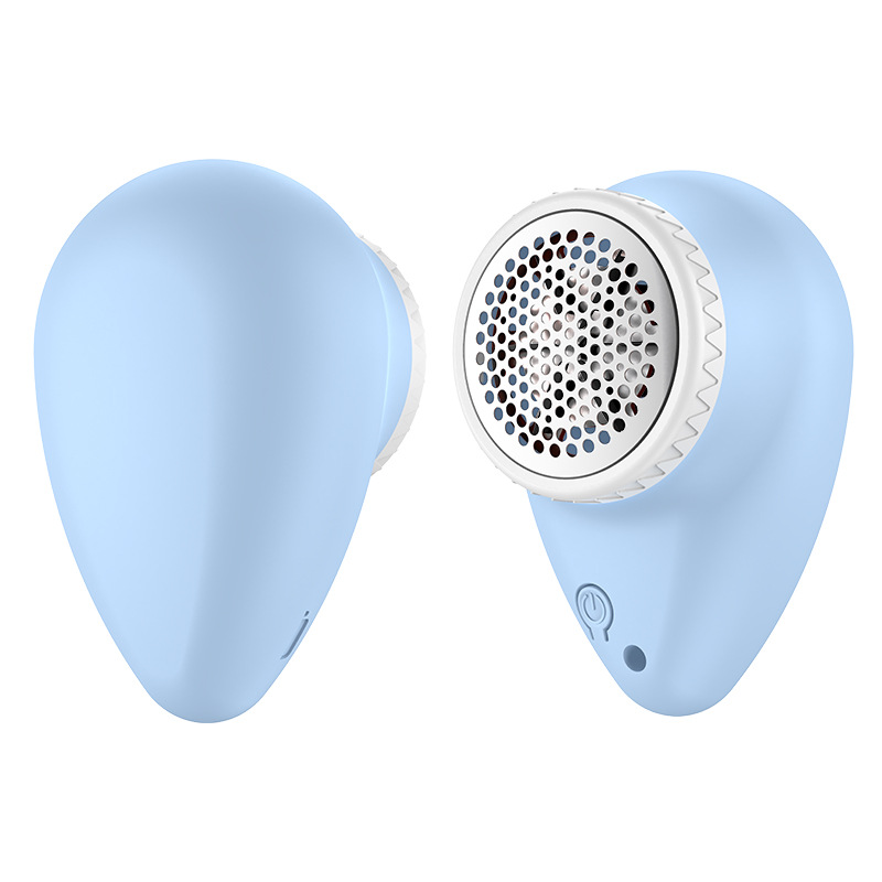 R7 물방울 충전식 - 블루 [원터치 시작 + 6중 스틸 칼날 + 강력한 회전 속도]