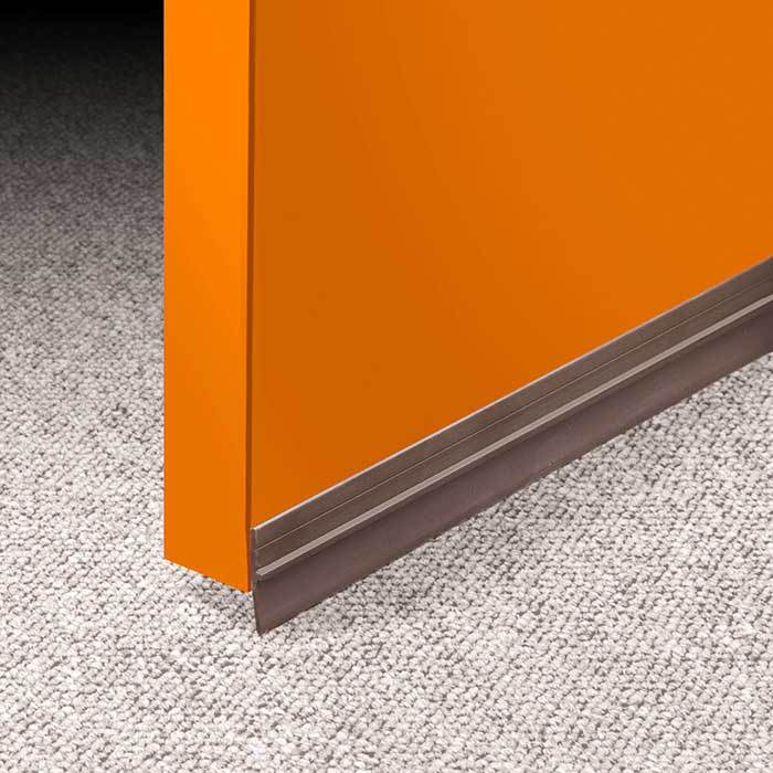 自粘门底胶条 宾馆酒店木房门缝条门底密封条玻璃防风隔音隔烟条