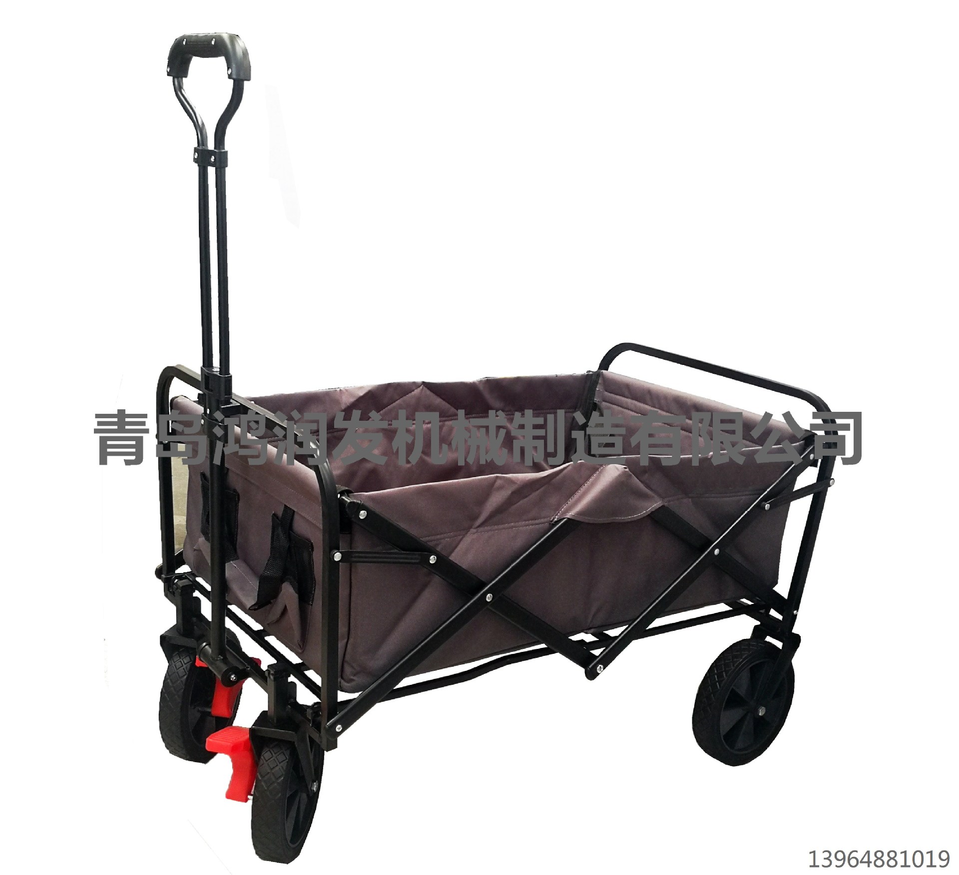 FOIDING 带刹车可拆卸布兜折叠工具车户外沙滩野营车