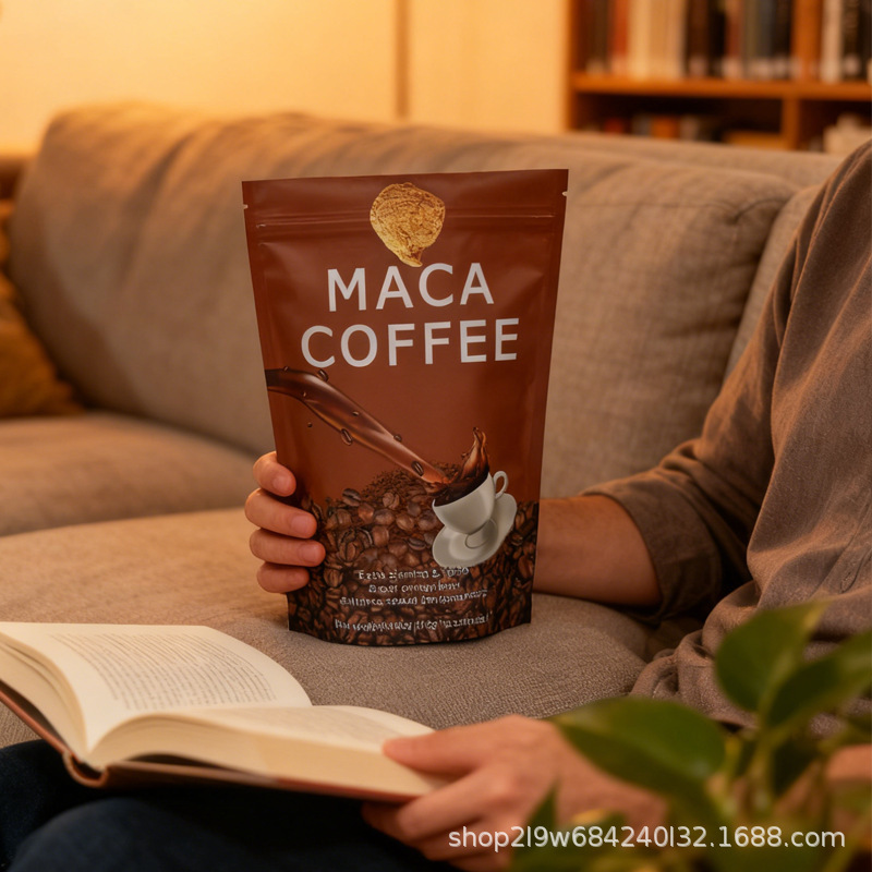 Spot Cross-Border African Nigerian Tk Popular Maca Coffee Powder Maca Coffee Instant Coffee