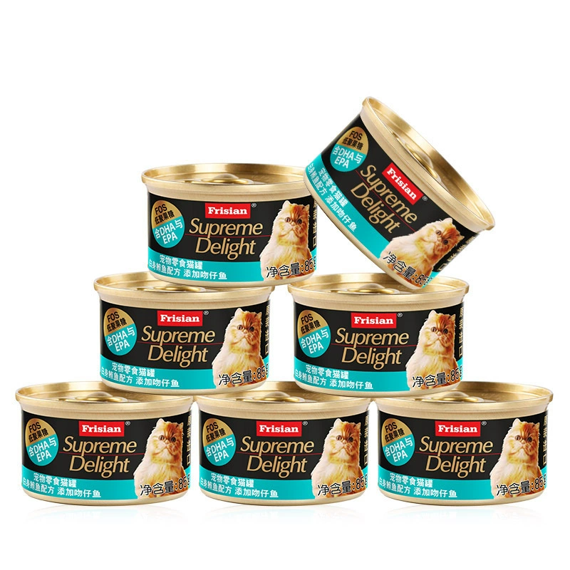 Корм для кошек R&F Fresh Cat, консервы 85 г, для взрослых кошек и котят, влажный корм, свежеупакованный, белое мясо, лакомства для кошек – специальное предложение для постоянных покупателей