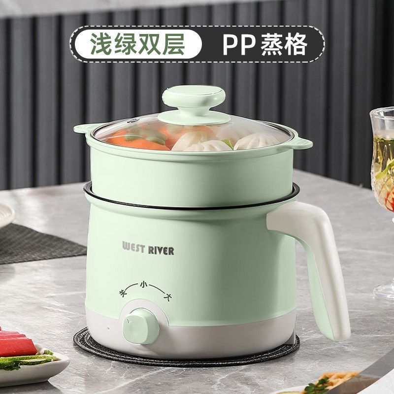 ドイツ全自動蒸しと調理一体型小型電気調理器多機能電気鍋学生寮麺調理電気鍋電気中華鍋|undefined