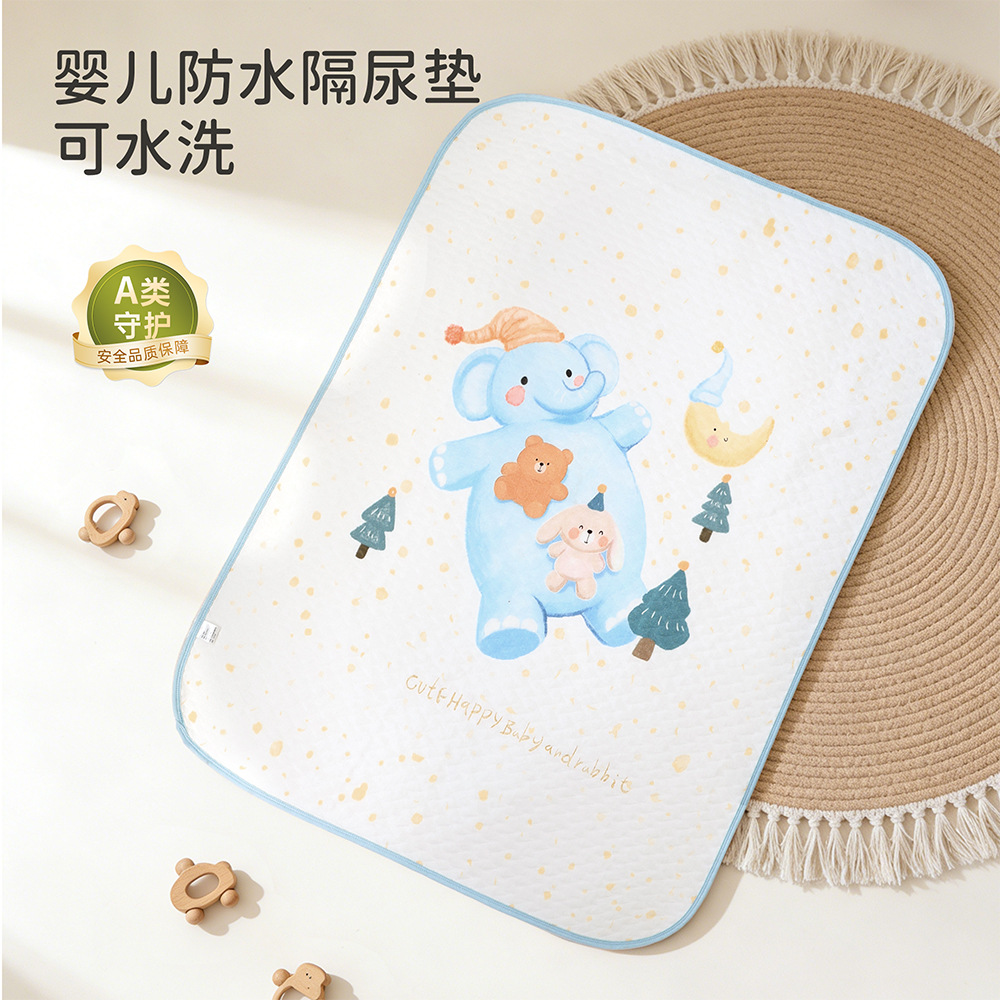 Baby Diaper Pad Waterproof Washable Newborn Care Mattress Large Size Overnight Bed Sheet Breathable Aunt Care Pad