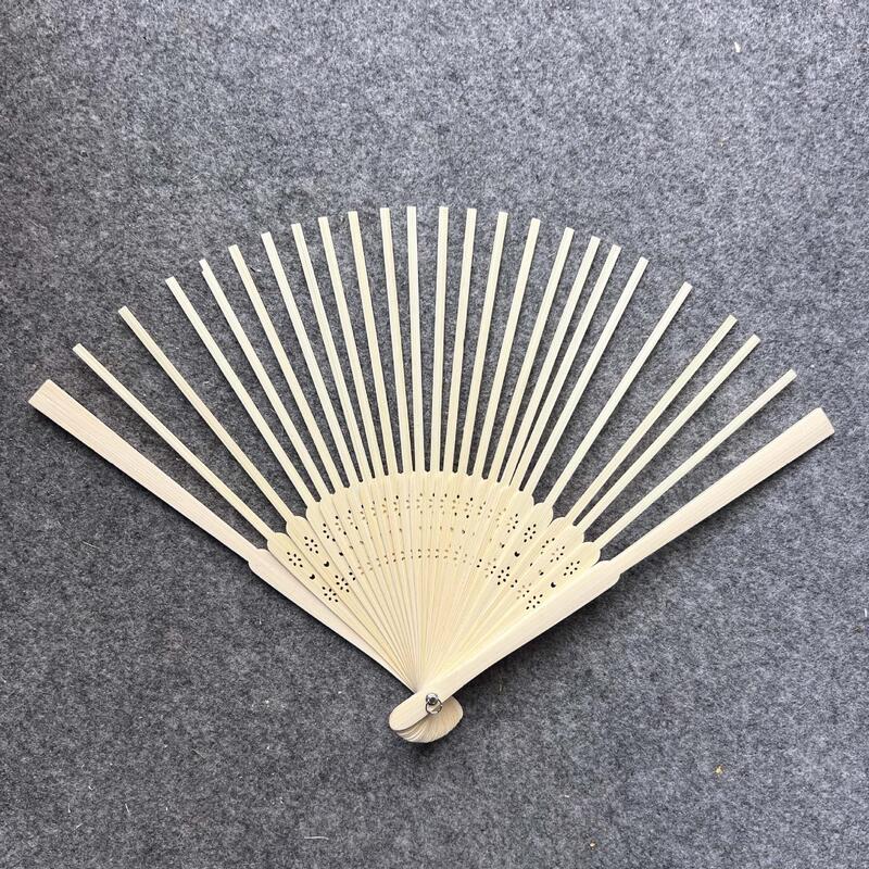 21 センチメートル扇骨竹小さな扇骨中国風中国風 diy 手作りチームビルディング活動|undefined