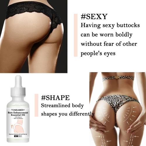 Cross-border exclusive supply of 30ML buttocks care essential oil, big butt buttocks massage buttocks massage oil