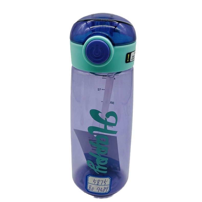 Meishangde espacio taza juventud color vitalidad taza de plástico feliz paja taza de agua escala taza fabricante portátil