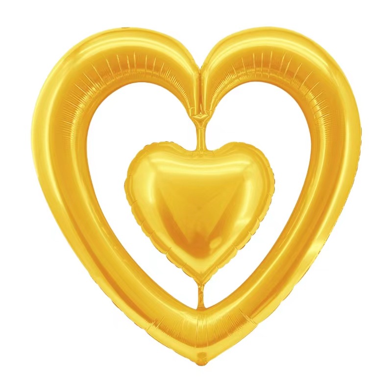 2025 Transfronterizo Amazonas Día de San Valentín Globo Confesión Gran Amor Globo Fotografía de Cumpleaños Fiesta Decoración de Globo