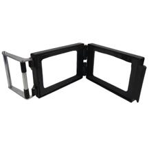 印章机配光敏曝光刻夹具光学玻璃光学玻璃印章盒刻光敏机章机金属