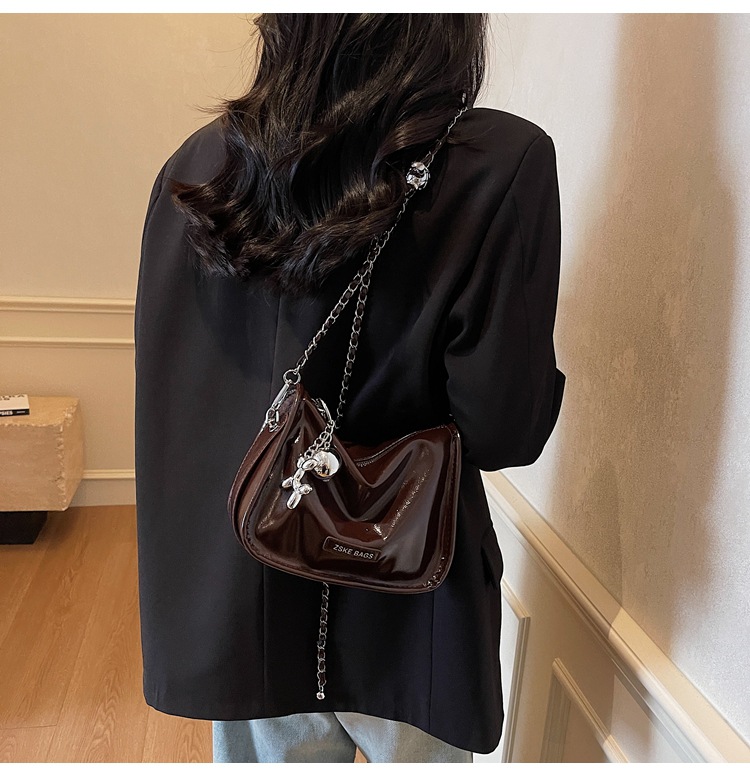 Fashionable single-shoulder bag, casual women's bag 2025 Summer new Korean style, ins style, versatile, hand-held crossbody small square bag undefined