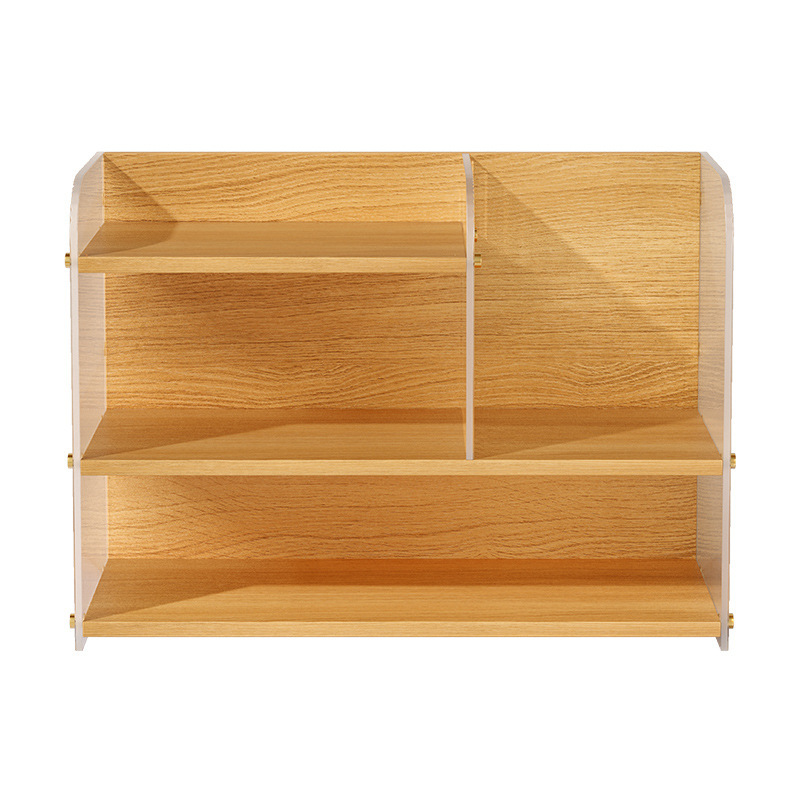 Estante de escritorio acrílico estante de mesa de comedor multicapa de mesa de almacenamiento taza de café taza de té taza de té taza de agua estante de exhibición