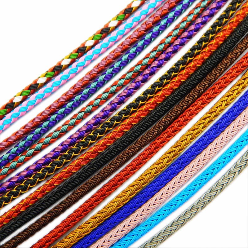 1.5 2.0 2.5 3.0 4.0 5.0mm Steel Wire Rope/Meter Bracelet Cord Necklace Cord Braided Steel Wire Rope Wholesale