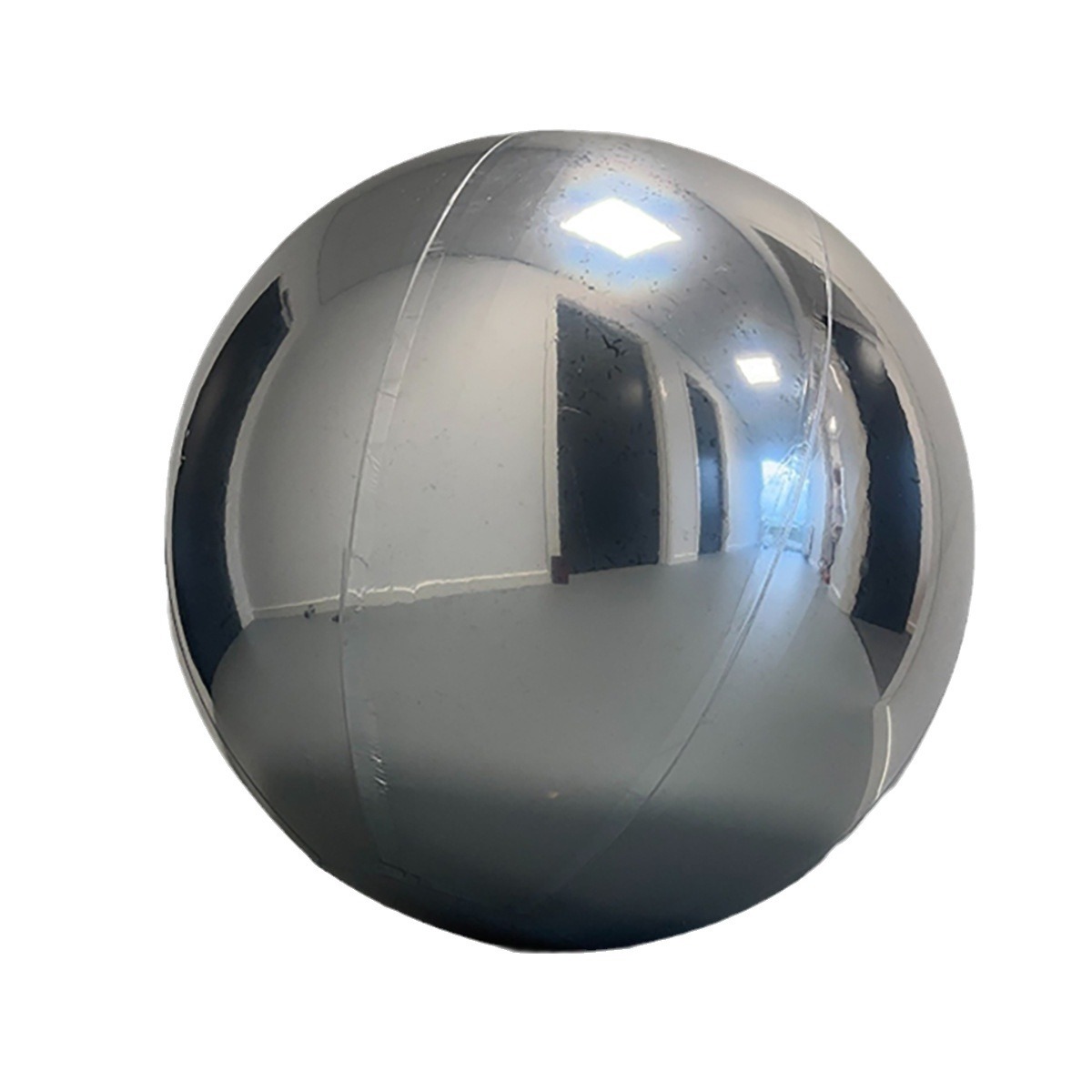Bola de espejo inflable de PVC Comercio exterior Venta caliente Fiesta de la boda Centro comercial Festival Decoración DE LA ETAPA Bola reflectante láser