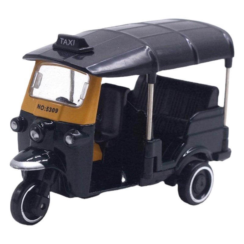 合金タイ三輪車復古模型クロスボーダー熱売車型ケーキ置物新展示箱