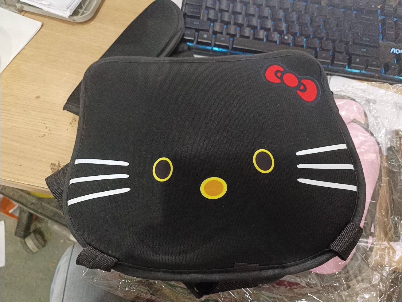 Cat Electric Tricycle Rear Seat Seat Child Safety Belt Twin Anti-fall Safety Belt Battery Car Fixed Strap Baby