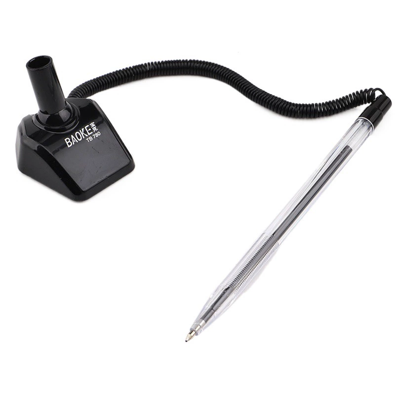 Baoketai ручка шариковая ручка настольная шариковая ручка логотип банка счетчик шариковая ручка с веревкой фиксированной подписи