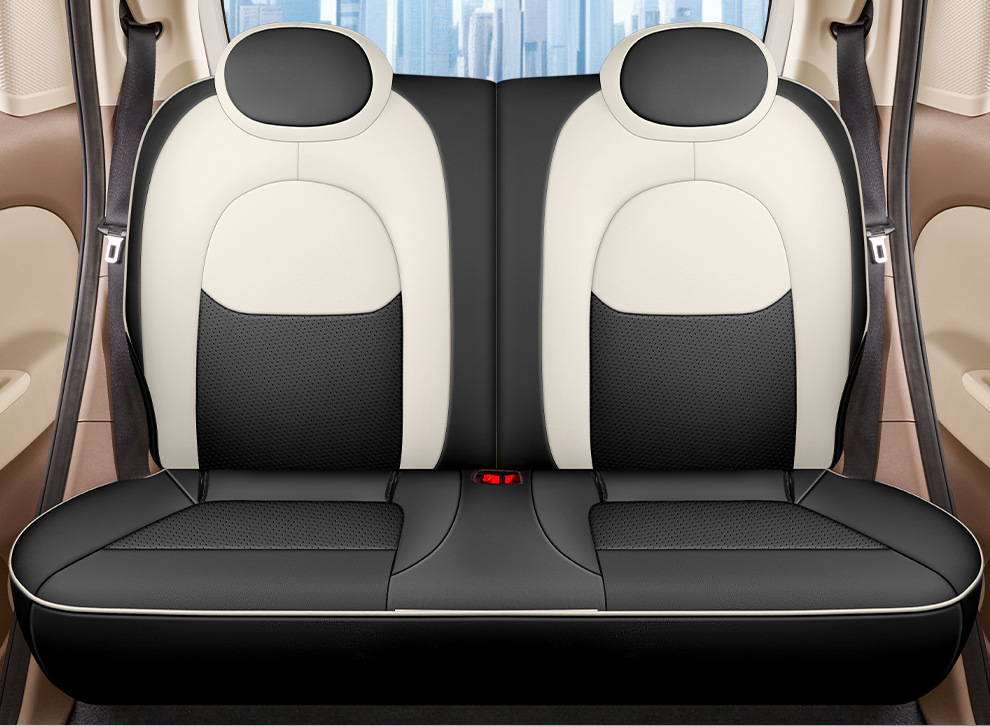 Wuling Hongguang Mini Special Seat Covers, 25 Models Four-Door Version Seat Covers, Full Surround Four-Season Seat Cushion Covers, Leather and Linen