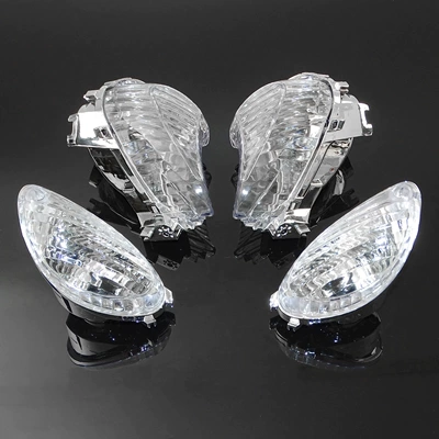 Suitable for Suzuki Falcon Hayabusa GSX1300R 08-20 front and rear turn signal lamp housing lampshade lens