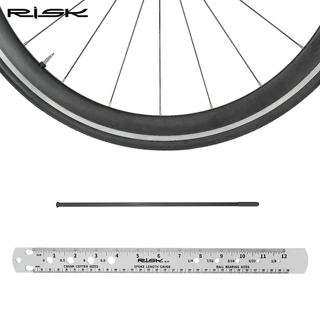 RISK自行车辐条工具 辐条长度测量尺 量规 花鼓轴心定位 测量工具