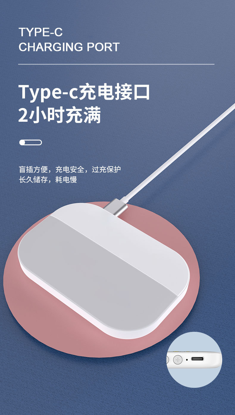 Cross-border new private mold bone conduction Bluetooth speaker, creative gift card insert, small speaker, white noise sleep device speaker pic 10