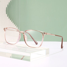 新款防蓝光平光镜无度数TR90眼镜框复古平光无度数平镜批发82421