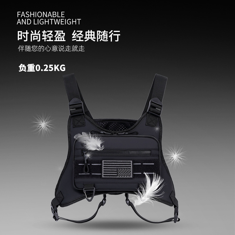 New Tactical Vest, Comfortable Cycling Vest Bag, Tactical Vest Bag, Cross-Border Vest Bag 2025