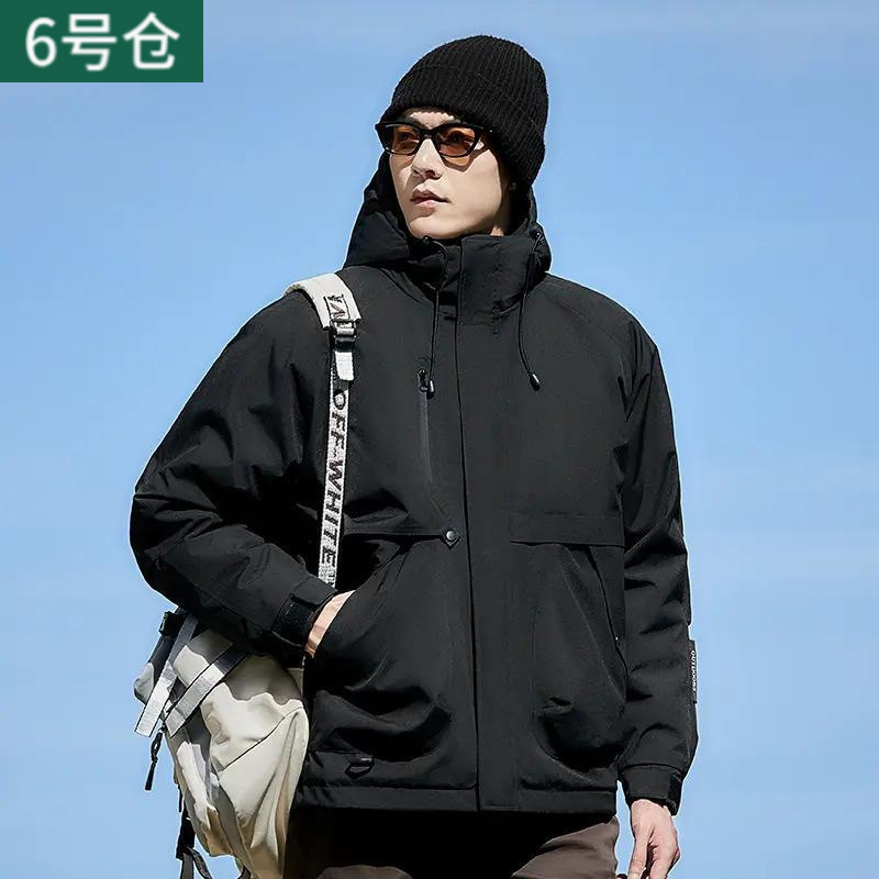 冬季情侣款保暖外套男士运动户外防水棉衣男|undefined