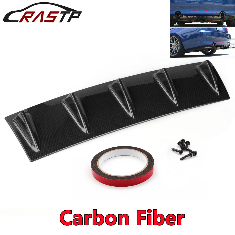 ABS汽车改装用品鲨鱼鳍底盘导流板后保险杠五七三鳍后底盘导流板