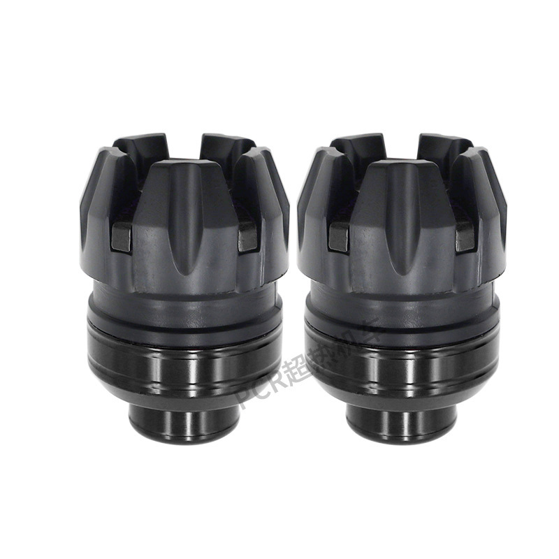 Accesorios de modificación de la motocicleta becerro coche eléctrico plástico estrella horquilla delantera Copa motocicleta eléctrica Amortiguador delantero CNC aleación de aluminio taza resistente a la caída