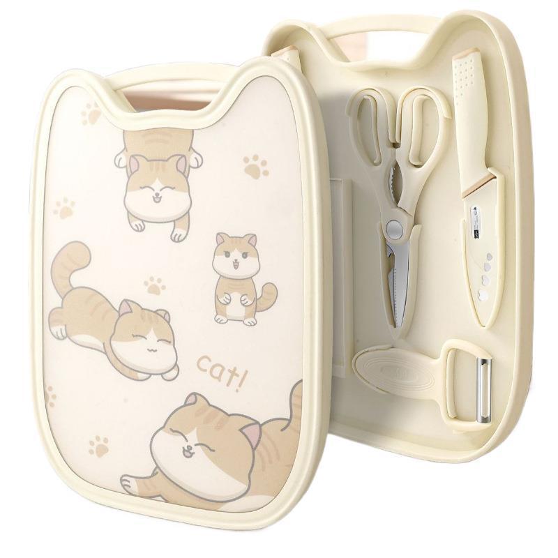 Cuchillo de cocina para el hogar conjunto completo de herramientas y conjunto combinado para bebés 2 en 1 cuchillo de alimentos suplementarios para bebés Yangjiang