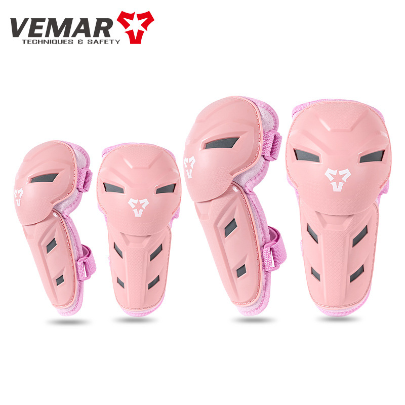 Children's Motorcycle Leg Protectors Summer Knee Pads Elbow Pads Riding Protective Gear Anti-Fall Shockproof Breathable All-Season Racing_voghion.com