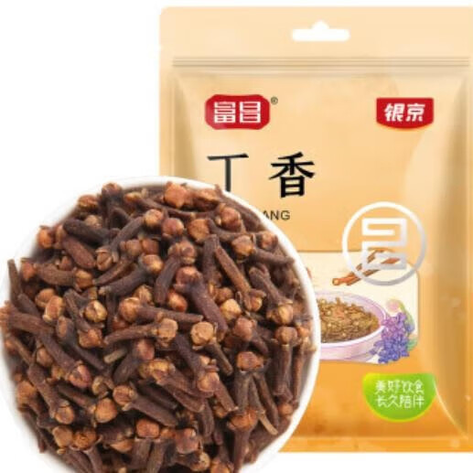 富昌丁香50g 家用烹饪炖肉调味佐料 火锅底料香辛料五香卤料大料