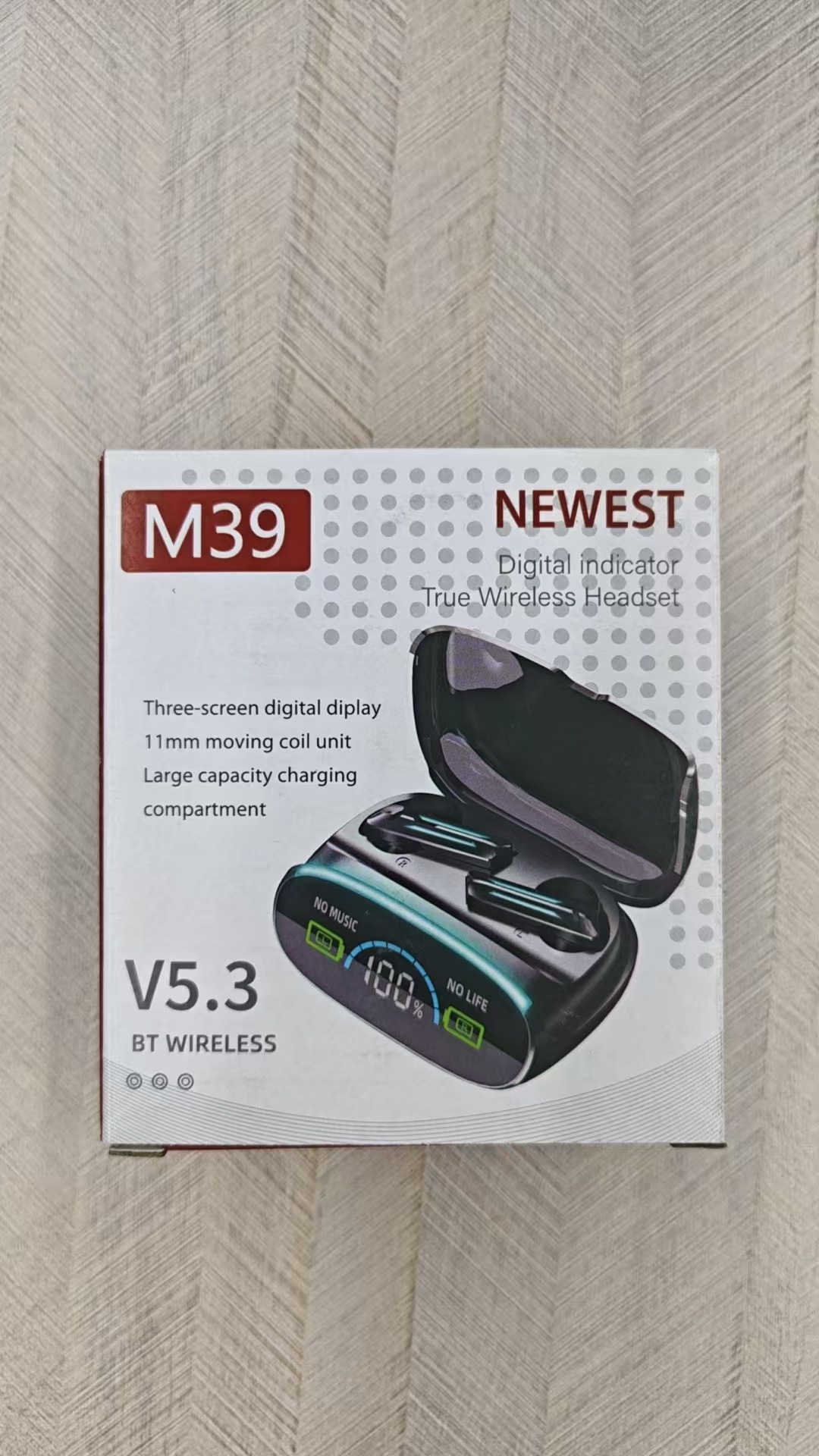 Comercio exterior transfronterizo M19 M10 M90 F9 - 5C M28 auriculares Bluetooth TWS auriculares inalámbricos deportivos de pantalla digital táctil