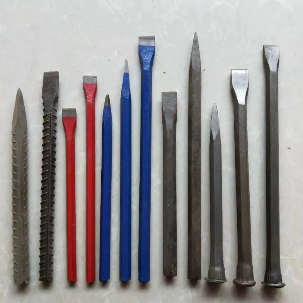 水泥凿子破石头工具钳工凿 钢凿 扁凿 尖凿其他尖扁凿高碳钢