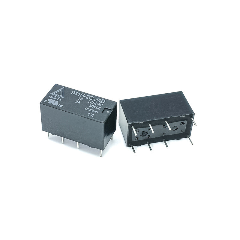 941H-1C-5DS原装欣大信号继电器941H-2C-24D两组转换8脚2A正品