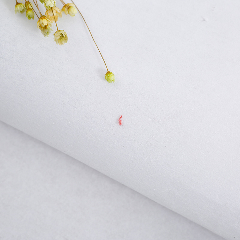 100cm纯白PVC无纺衬衫布 现货 医疗卫生衬衫家具包装袋无纺布面料