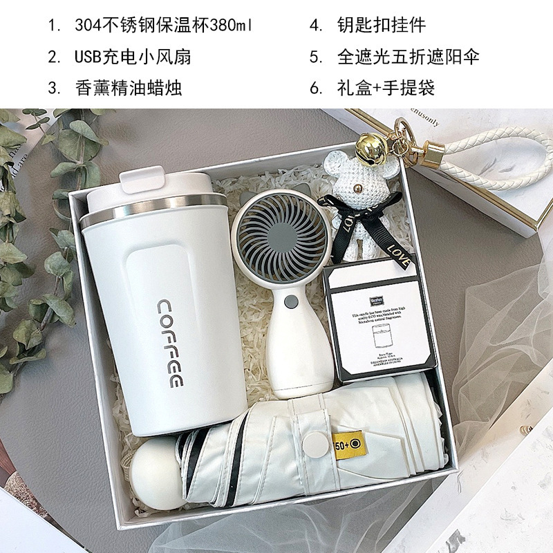 Logotipo de la compañía de grabación de la reunión anual del personal beneficios de cumpleaños regalos de incorporación 38 regalos de negocios del día de la mujer