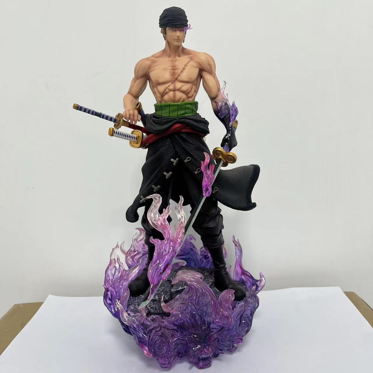 海贼王GK 炬燃 阎魔索隆 动漫雕像模型摆件盒装手办批发造型-阿里巴巴
