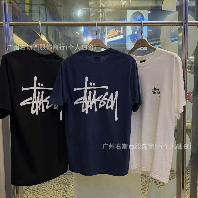 2026 New Model Stussy Export-Quality Short-Sleeve T-Shirt, 270g Heavyweight, High-Quality for Both Men and Women