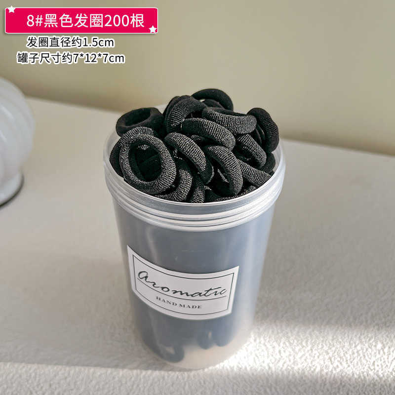 Estilo coreano de alta cuerda de Pelo elástico de las mujeres anillo de toalla simple banda de goma cuerda de pelo de cola de caballo alta anillo de pelo de bebé