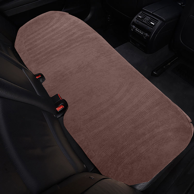 Seat cushion, seat cover: Universal New Car Seat - elite-coffee-rear-row-long-seat-1-piece