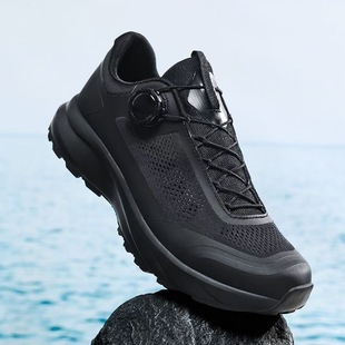 Men's Shoes 2025 New Summer Breathable Versatile Mesh Shoes Thin Mesh Outdoor Non-Slip Hiking and Mountaineering Sports Shoes