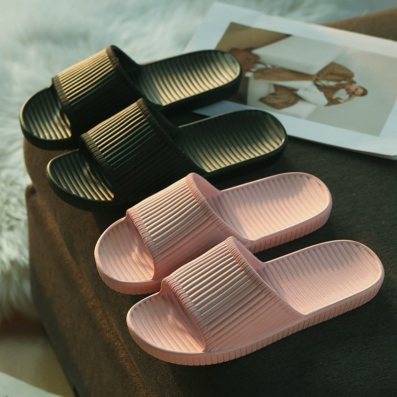 Тапочки женская летняя домашняя комната с толстой подошной парой мужская домашняя ванна перетаскивания нескользящая ванная комната мягкая подошва домашние холодные тапочки