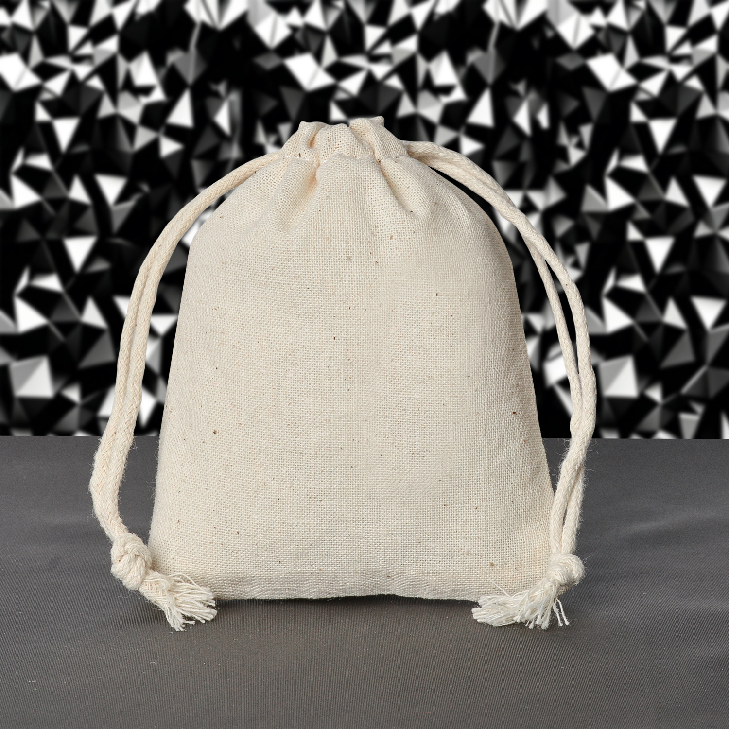 Fábrica en stock bolsas de algodón accesorios bolsas de almacenamiento de granos transpirables bolsas de algodón de cuerda de dibujo de color real image 8