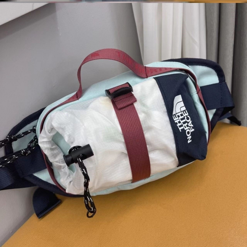 新しい北の男性と女性の登山アウトドアチェストバッグスポーツウエストバッグデュアル目的クロスボディバッグ旅行カラーマッチング携帯電話バッグ送料無料|undefined