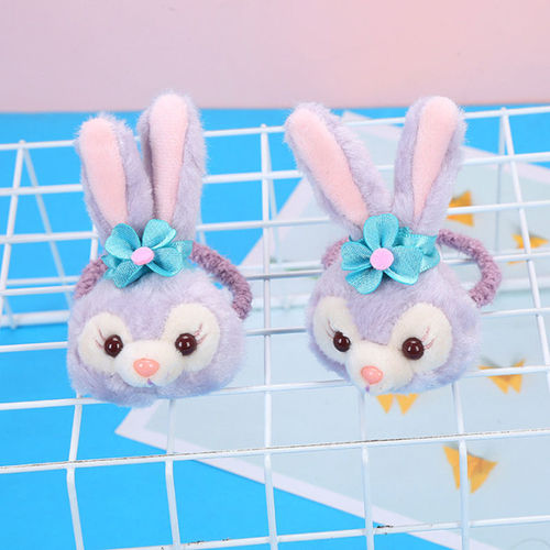 Star Dew Rabbit Hair Band Female Cute Cartoon Plush Rabbit Ears Headband Hair Strap Hairpin Headwear New Hair Accessories