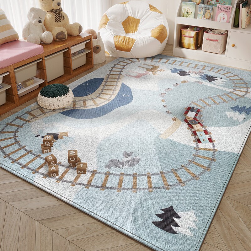 New Carpet Living Room Children's Room Study Crawling Mat Bedroom Play Reading Area Baby Baby Game Floor Mat
