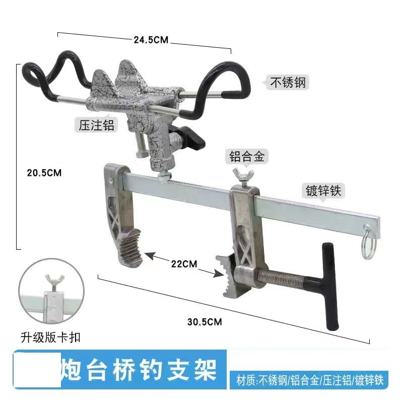 Battery Bridge fishing support