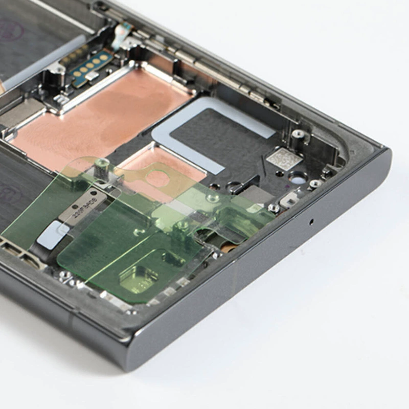 Подходит для сборки экрана Samsung Galaxy S23 Ultra оригинальный LCD дисплей интегрированный внутренний и наружный экран
