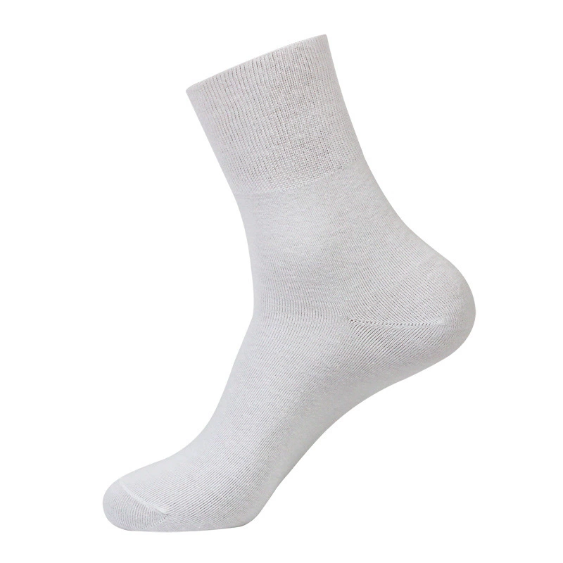 Extra large big socks, plus size, loose fit, for middle age, mid-length